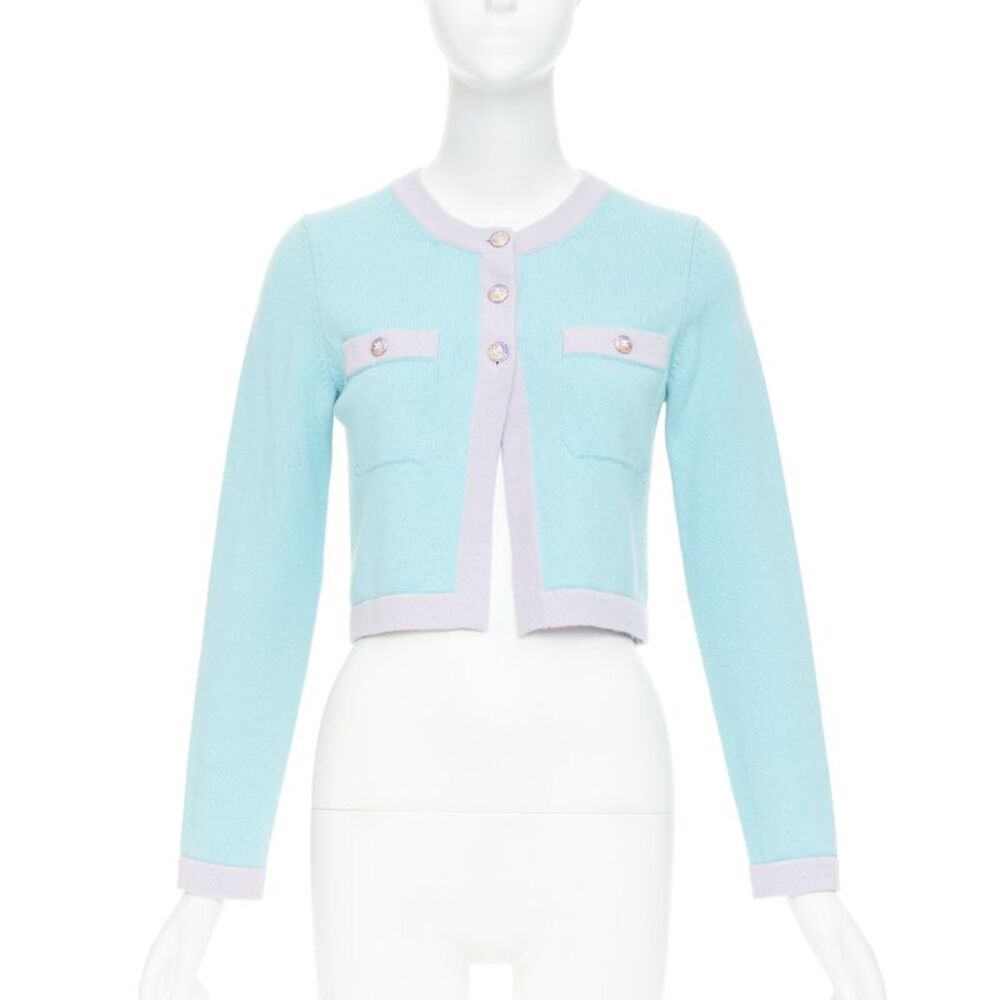 Chanel 2024 Cashmere Cropped Cardigan